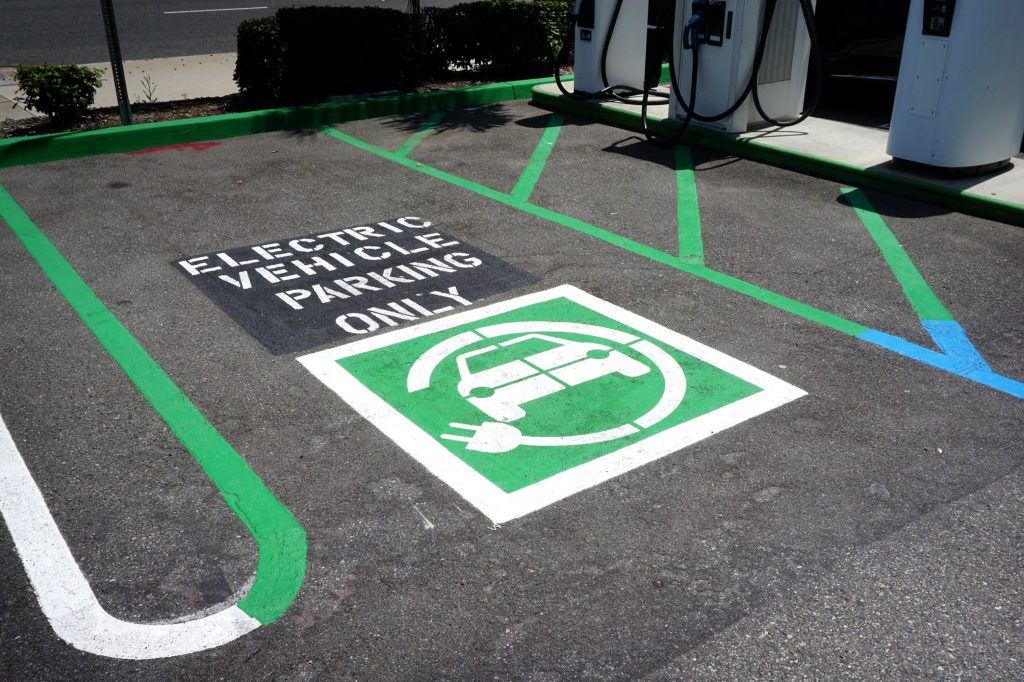 EV Charging Space and Charger