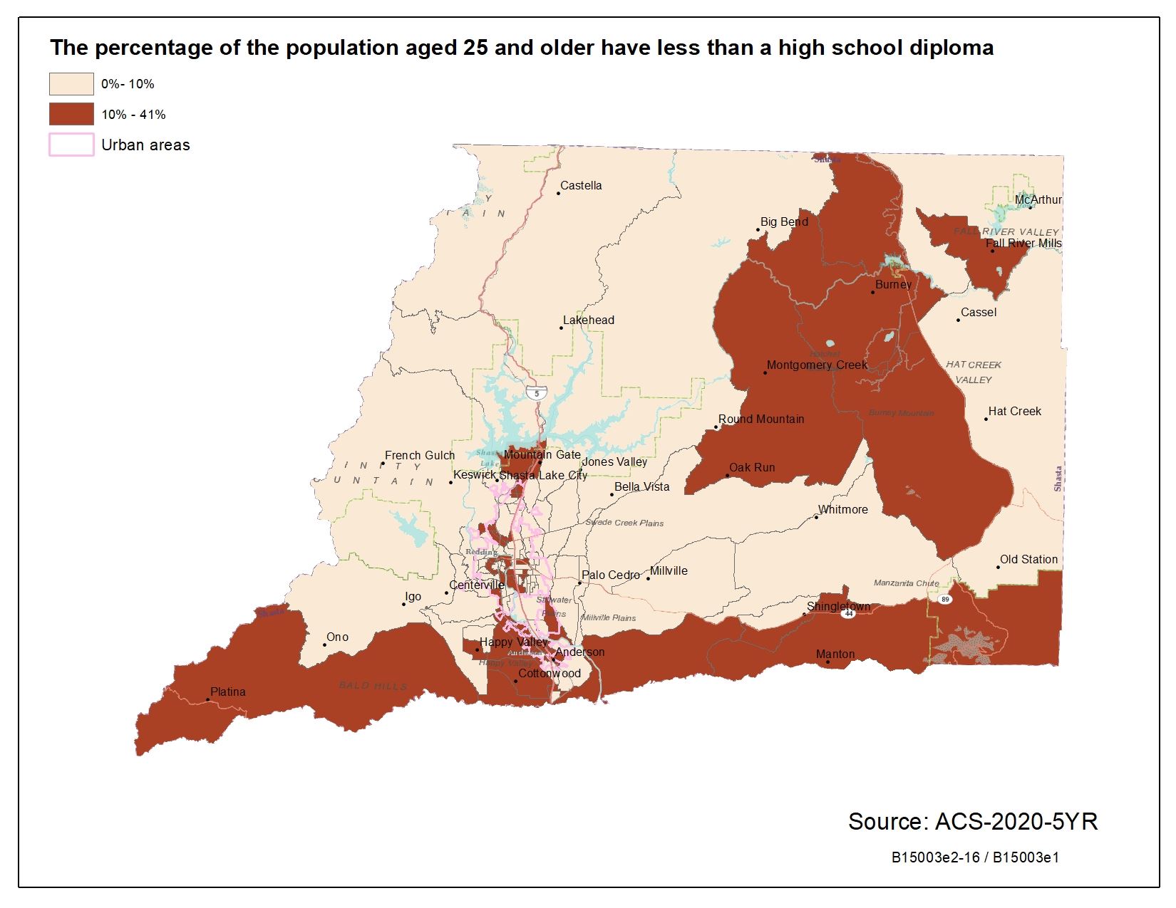 Low Resource Community - Education Attainment