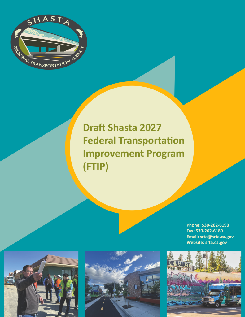Graphic for SRTA's DRAFT 2027 FTIP.